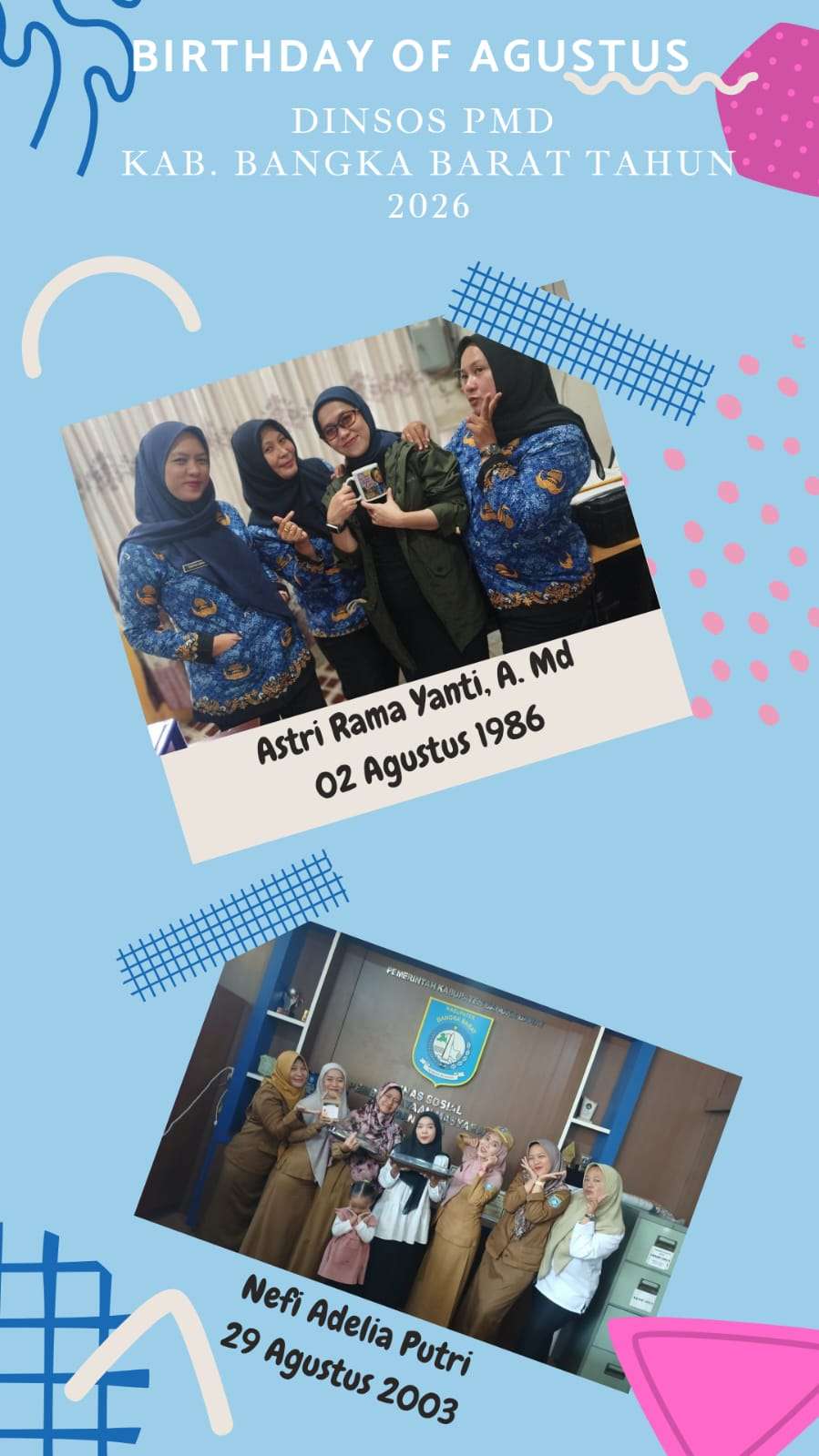Ulang Tahun Bulan Agustus