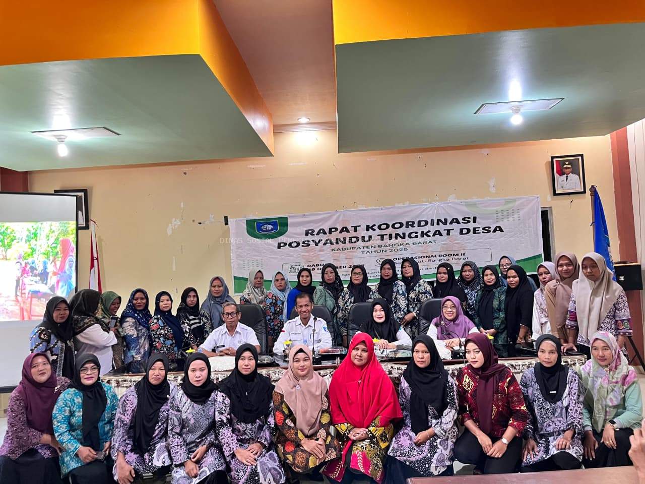 Rakor Posyandu Tingkat Desa Kabupaten Bangka Barat Tahun 2025