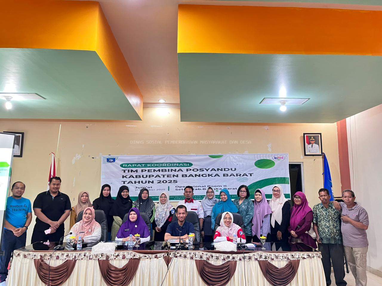 RAPAT KOORDINASI TIM PEMBINA POSYANDU TINGKAT KABUPATEN BANGKA BARAT TAHUN 2025”